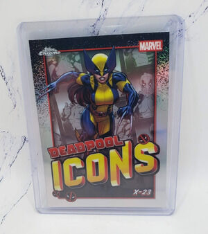 2025 Topps Chrome Marvel Deadpool #DI-5 X-23 Deadpool Icons